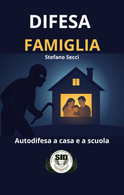 Guida pratica alla sicurezza familiare: prevenzione, bullismo, cyberbullismo, emergenze, autodifesa e protezione di bambini e genitori.